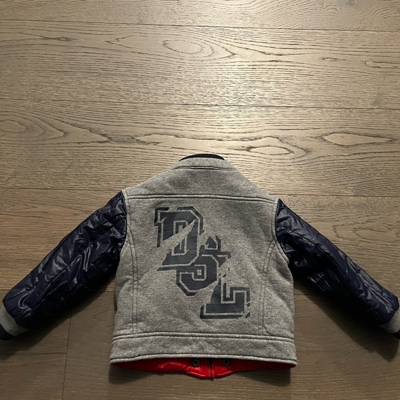 Diesel boys reversible fall jacket 24M EUC Ret $299 - Picture 5 of 6